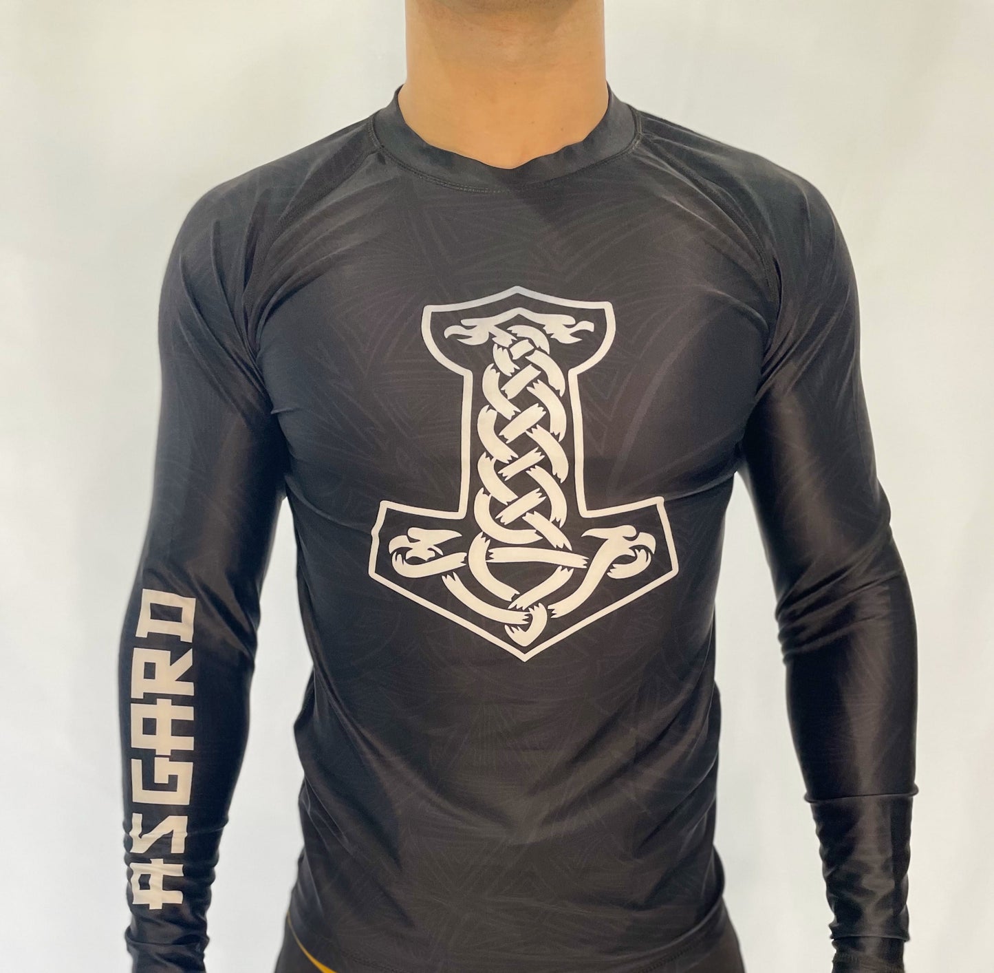 Thor's Hammer Long-Sleeve Grappling Rashguard