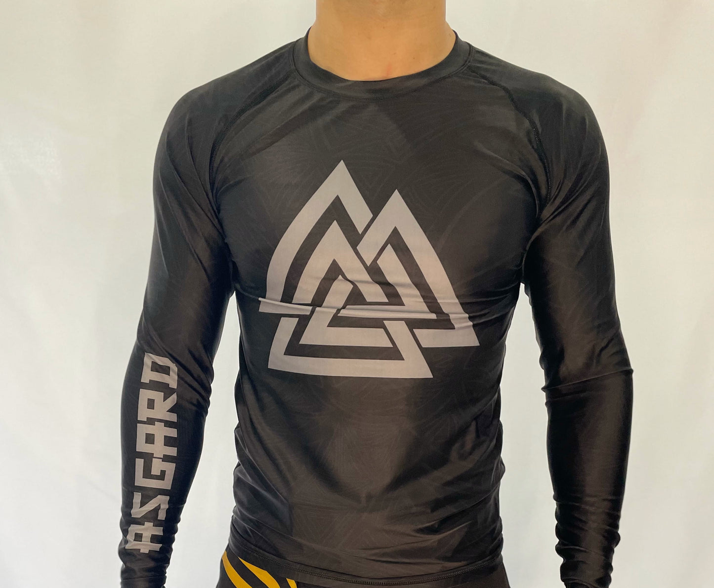 Valknut Long-Sleeve Grappling Rashguard