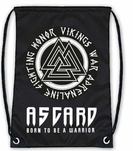Asgard Warrior–Themed Nylon Gear Bag